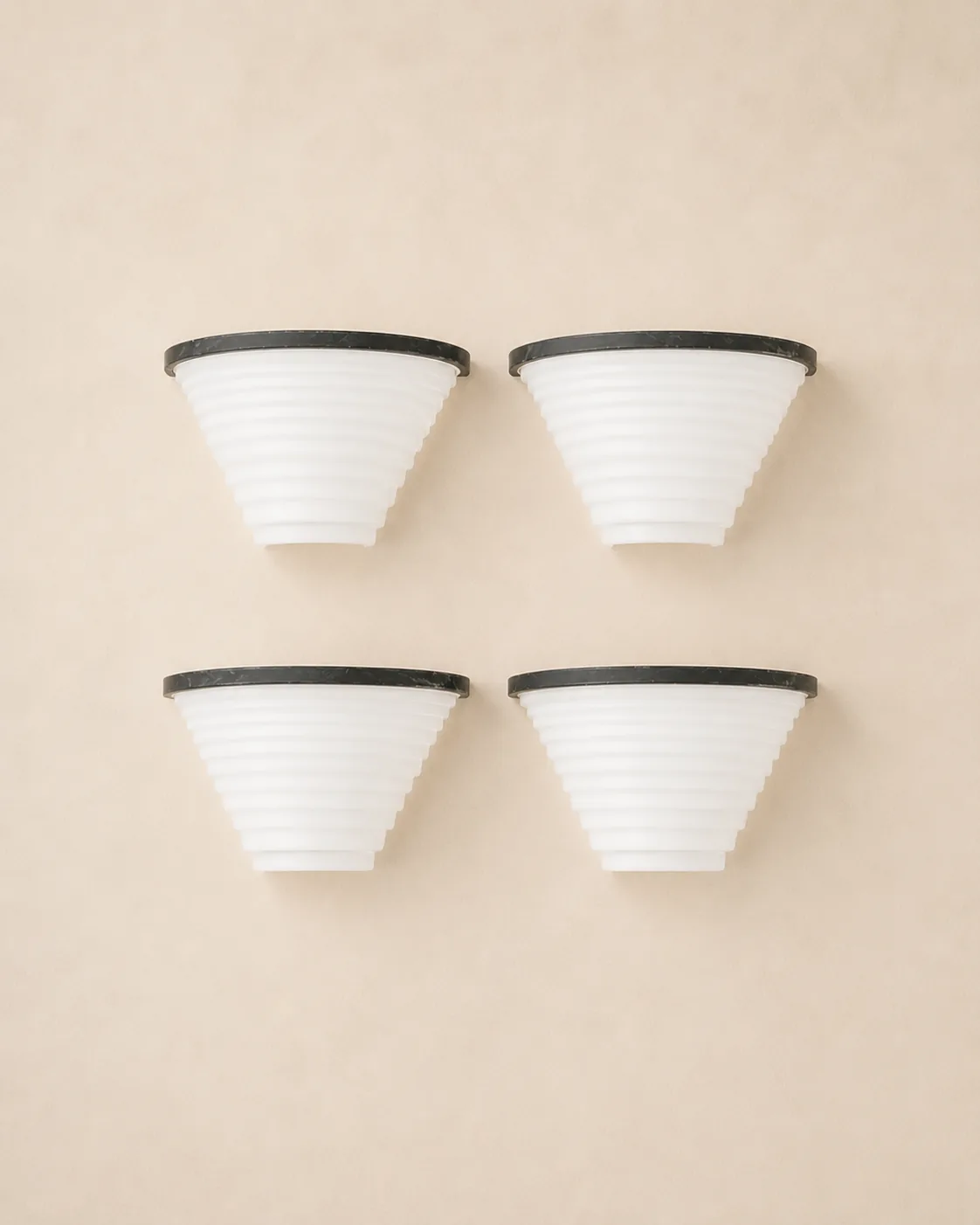 Italian 70s Artemide Egisto wall sconces.